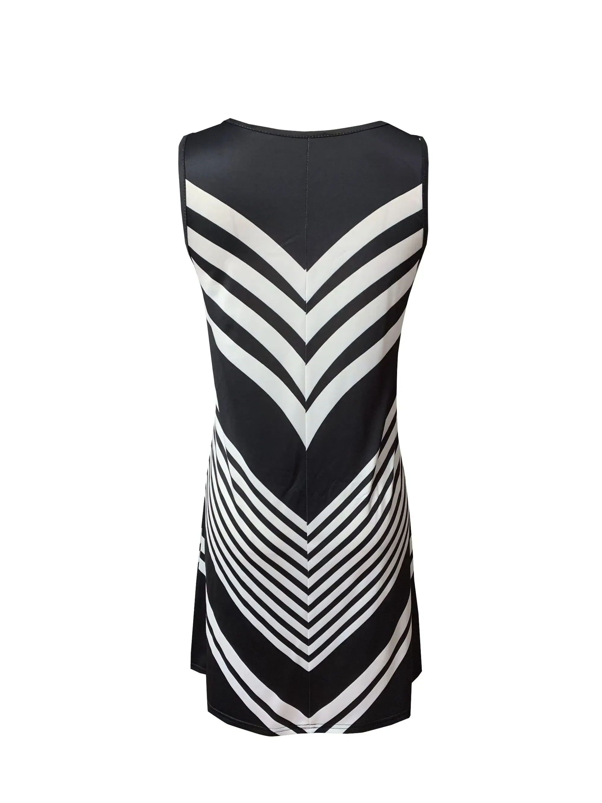 Color: black, Size: XL - women's fashion Sleeveless Vacation Dress