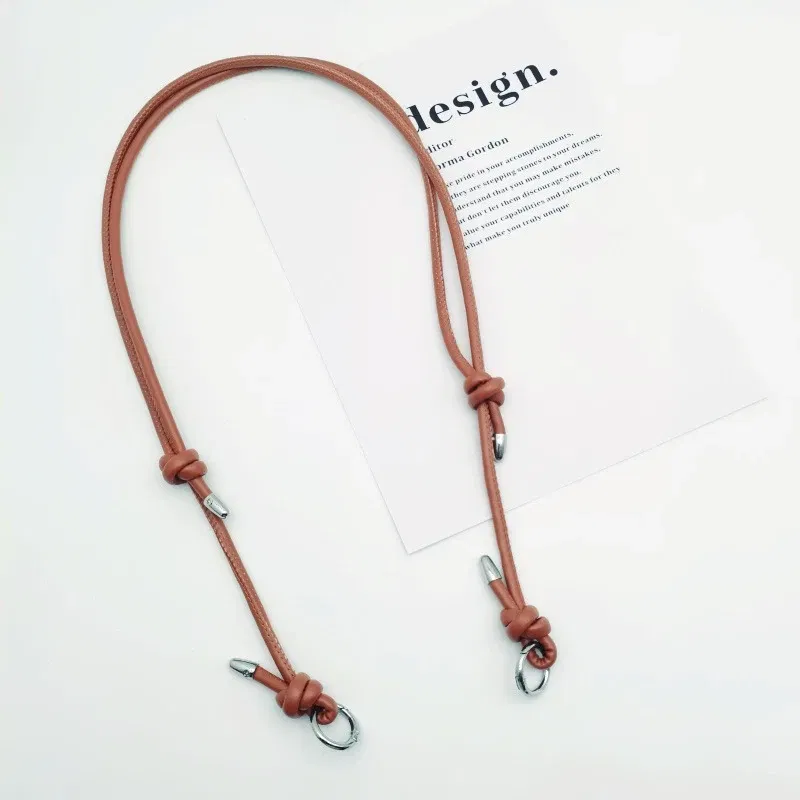 Color: black - Long Leather Shoulder Strap Crossbody Bag Adjustable Replacement Belt Handbag Strap Accessories DIY Bag Belt For Handbags