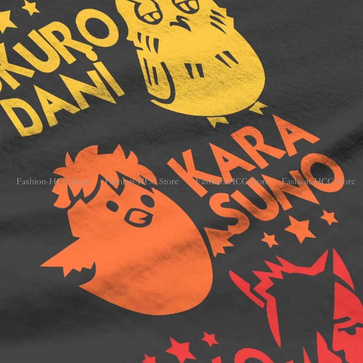 Color: WHITE, Size: XXL - Best Team O Neck Polyester TShirt Haikyuu Cartoon Anime Classic T Shirt Women Tops