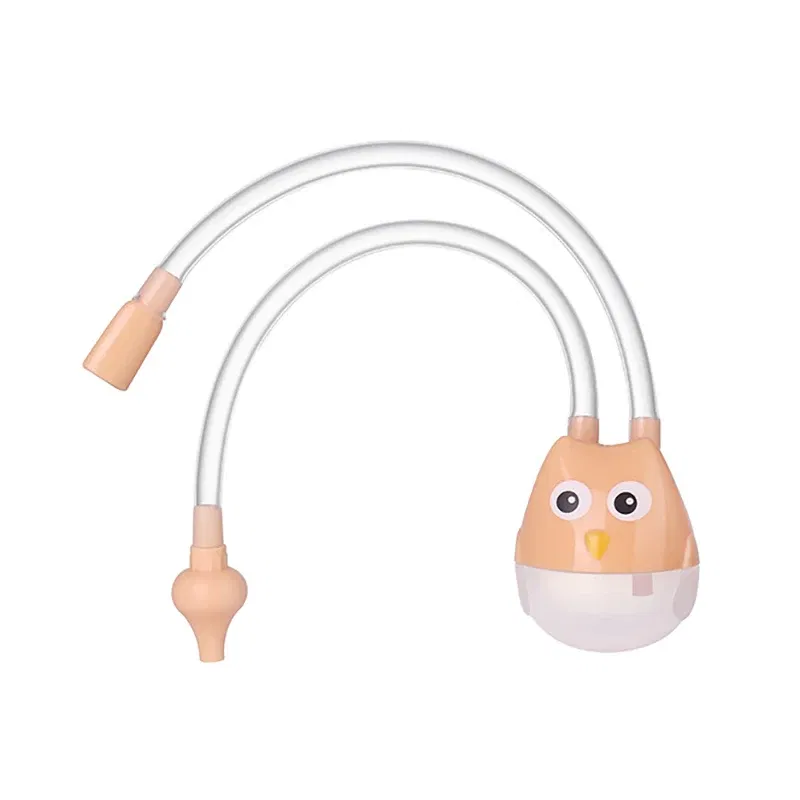 Color: Black - Baby Nose Clean Silicone Infant Nasal Aspirator Wash Your Nose Care Baby Nose Nasal Inhaler Infant Preventing Backflow Aspirator