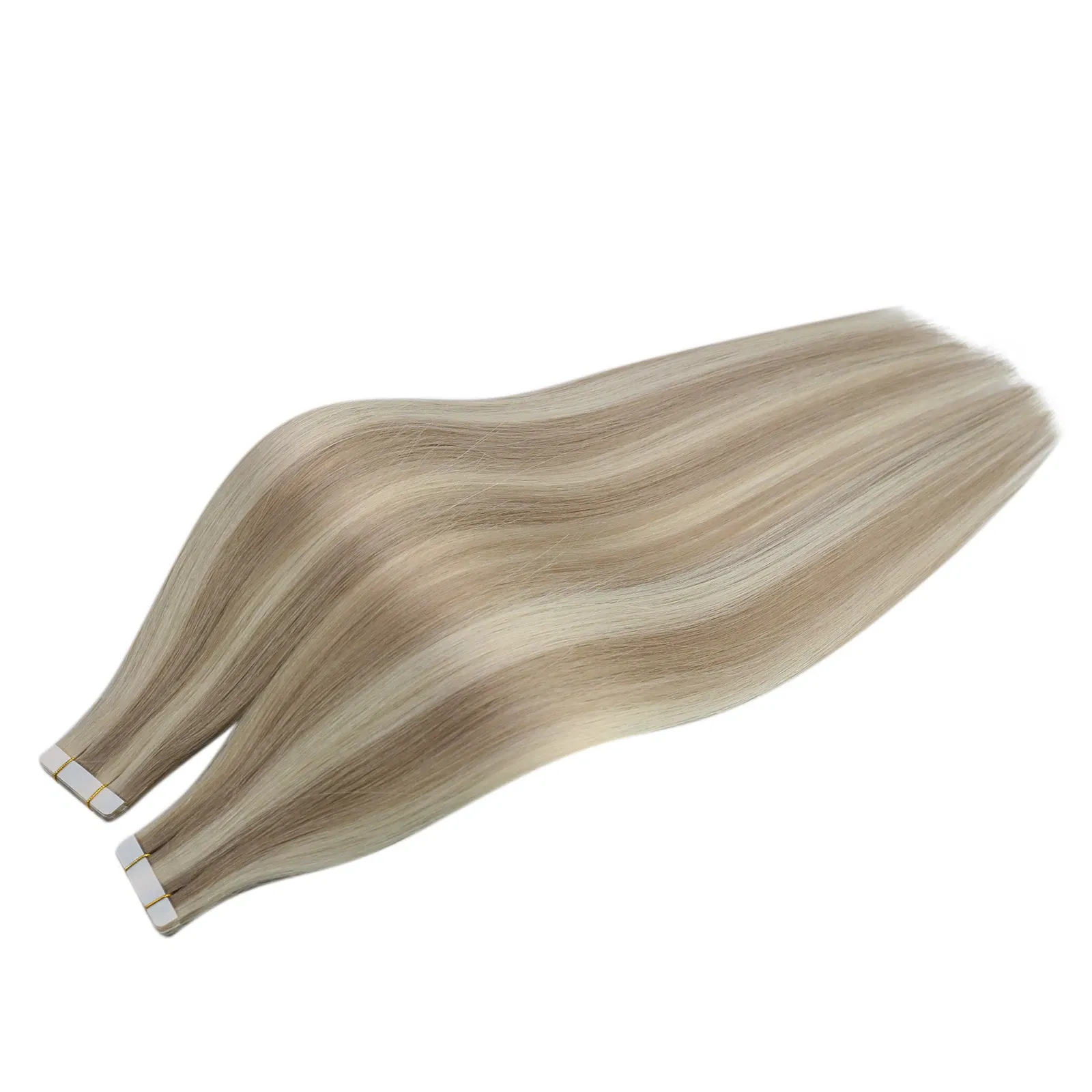 Color: P8/16/22, Items per Package: 10 pcs, Length: 18 inches, Life Span: 12 months - [Last 12 Months] Ugeat Tape in Hair Extensions Virgin Human Hair 10A Grade Tape in Extensions  Human Hair