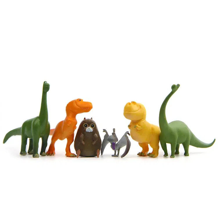 3-7cm 12pcs/set Arlo Spot Henry Butch Mini Doll Model Cake Decoration The Good Dinosaur PVC Toy Action Figures