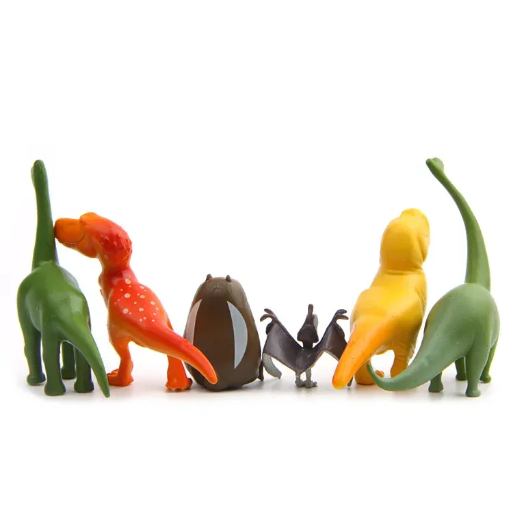 3-7cm 12pcs/set Arlo Spot Henry Butch Mini Doll Model Cake Decoration The Good Dinosaur PVC Toy Action Figures