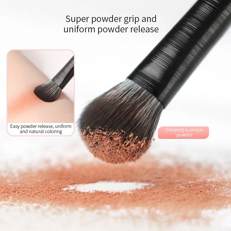 Handle Color: WHITE, Ships From: CHINA - Natural Eye Makeup Brushes Set Eyeshadow Brush Eyebrow Contour Eyeliner Brush Women Eyes Cosmetic Blending Detail Make Up Tools