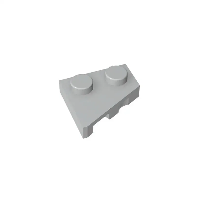 Color: Light Blue - Gobricks 10PCS Parts Wedge, Plate 2 x 2 Left Compatible with 24307 pieces of children's toys Building Blocks Educatonal Techni