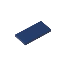 Color: SKY BLUE - MOC PARTS SET Model GDS-614 Tile 2 x 4 compatible with lego 87079 pieces of children's toys Assembles Building Blocks Technical