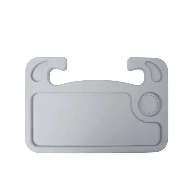 Color Name: GRAY - Steering Wheel Tray, Car Table Tray, Steering Wheel Desk for Laptop and Vehicle Seat Mount Notebook Laptop Eating Desk
