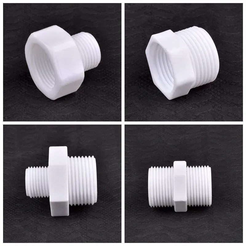 Color: Red, Diameter: 1/2'' - 1~20pcs 1/2" 3/4" 1" Male/Female Thread Bushing Connector Equal/Reducer Nipple Joint Aquarium? Tank Garden Water Pipe Connector