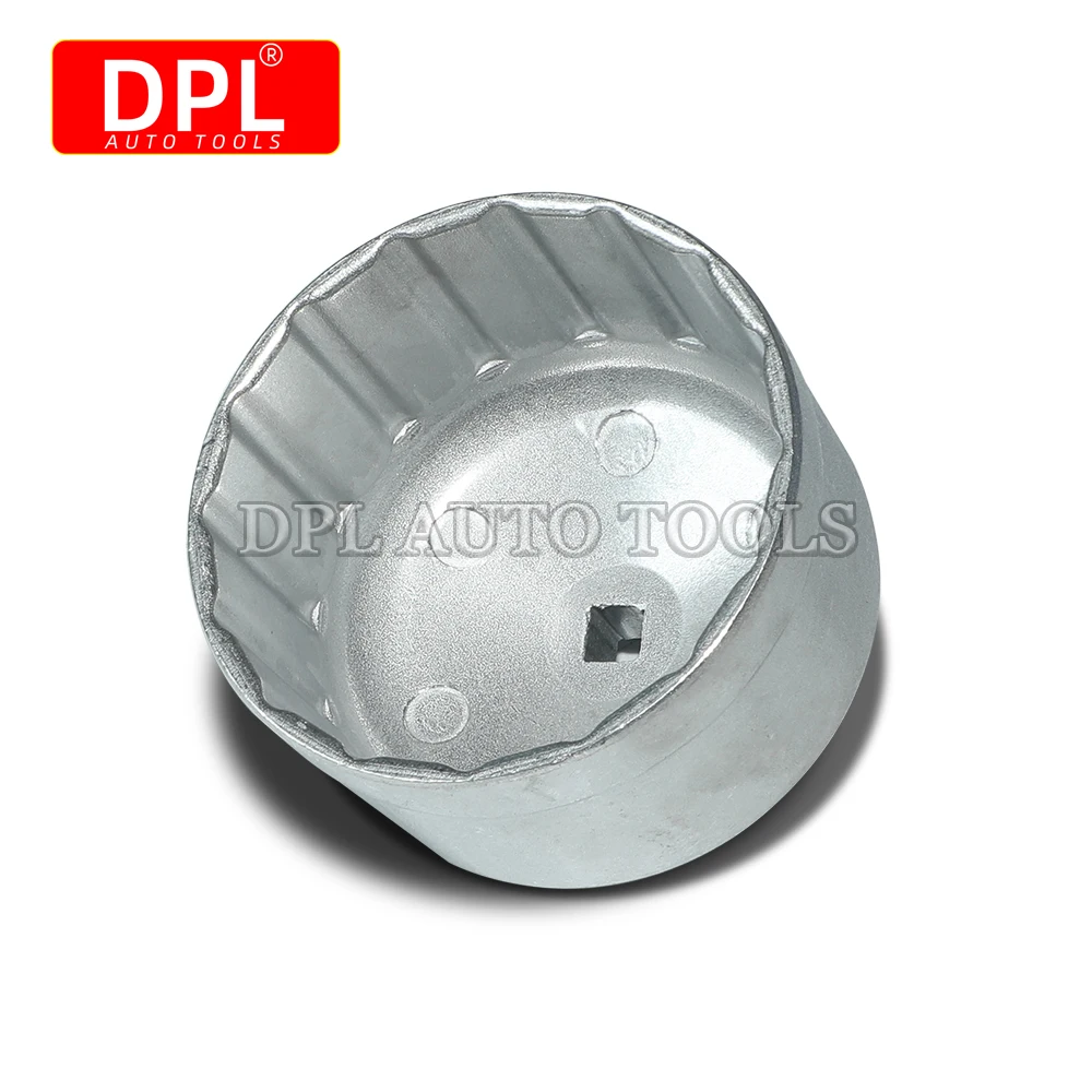 Ships From: CHINA - Oil Filter Wrench Cartridge Style 86mm 16 Flutes Filter Housing Caps Oil Filter Remover Tools Silver for BMW Volvo