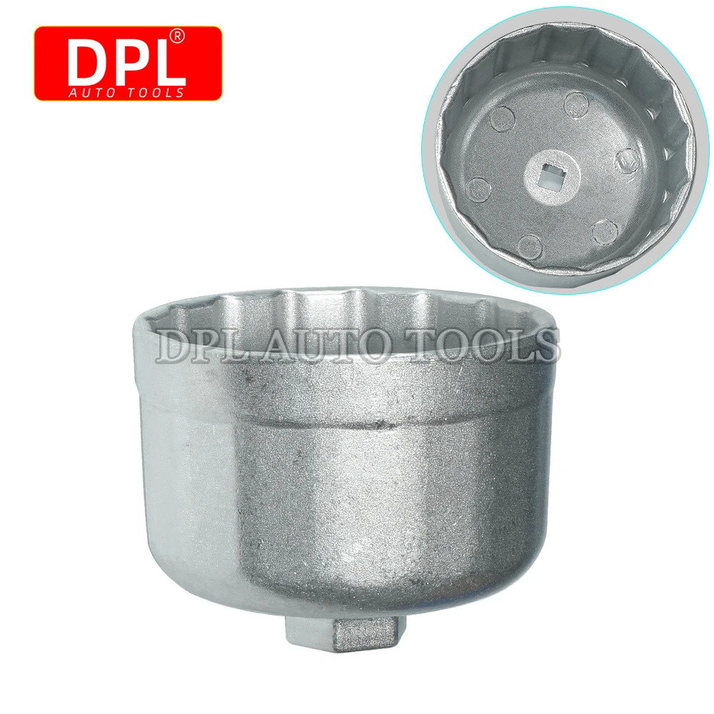 Ships From: CHINA - Oil Filter Wrench Cartridge Style 86mm 16 Flutes Filter Housing Caps Oil Filter Remover Tools Silver for BMW Volvo