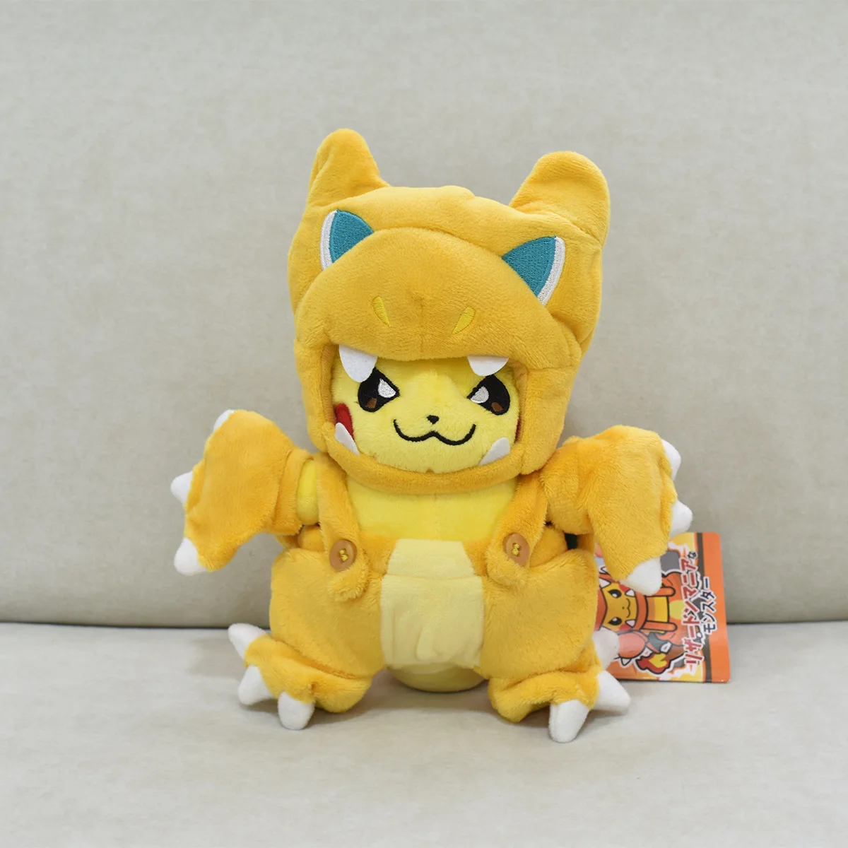 Color: PURPLE - Pokemon Pikachu Cosplay Toys Charizard Snorlax Garchomp Tyranitar Hydreigon Anime Stuffed Plush Cartoon Peluche Dolls