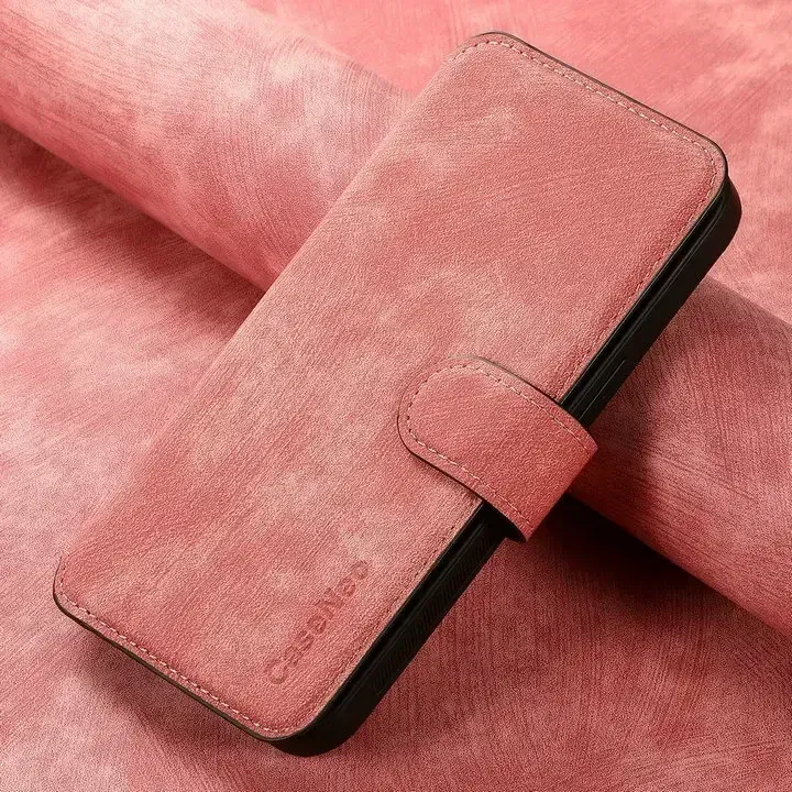 Color: Pink, Material: POLYESTER - For Poco F8 Ultra F7 X7 X6 M6 M7 Pro 5G Luxury Case RFID Leather 2IN1 Detachable Book Funda Xiaomi Poco F6 X5 X 6 F 8 Flip Cover
