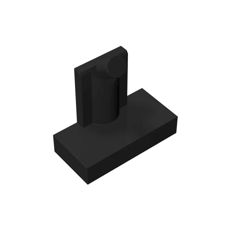 Color: black - 20pcs MOC Parts 3829 73081 Steering Stand 1x2 con volante nero compatibile mattoni fai da te blocchi di costruzione particella g