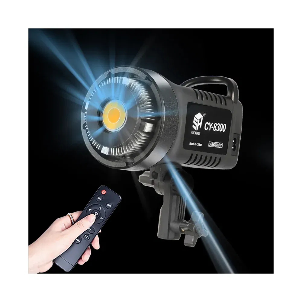 Color: SKY BLUE, Ships From: CHINA - 100W Video Light Photography LED Daylight-Balanced Sun Lamp for Softbox Lighting Portrait Flash Studio Accessories Youtube Live