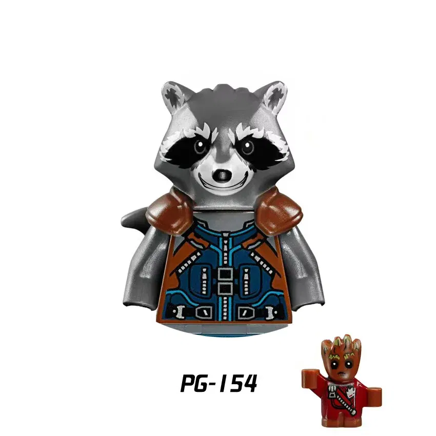 Color: GRAY - Marvel Blocks Brick Hero Batman Joker Superman Catwoman Mini Figure Building blocks Hot Toy Children's party gift