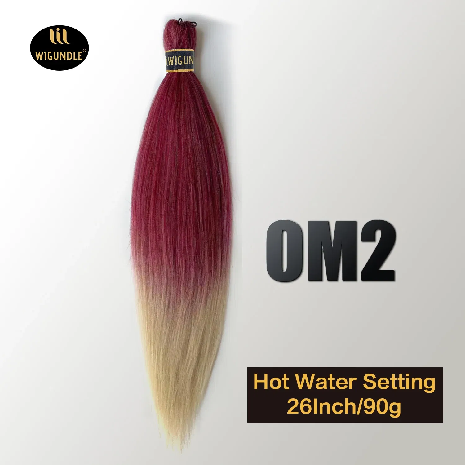 Color: Bug, Stretched Length: 26inches, Bulk Buy: 3Pcs/Lot - Kanekalon 26inch Hot Water Set Pre Stretched Jumbo Braiding Hair Box Twist Braids Synthetic Hair Extensions For Women Soft Yaki