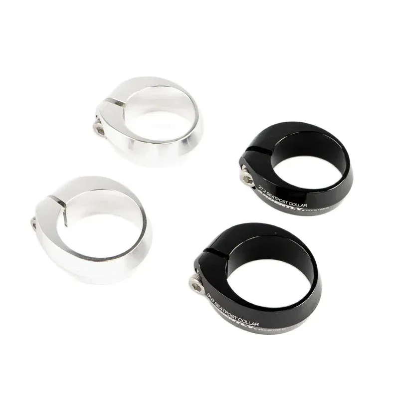 NEW ARDENTLY Bike Seat Post Clamp 27.2/31.6mm CNC Aluminum Alloy Ultralight Fixed Gear Bicycle Seatpost Clamps Cycling Accessory
