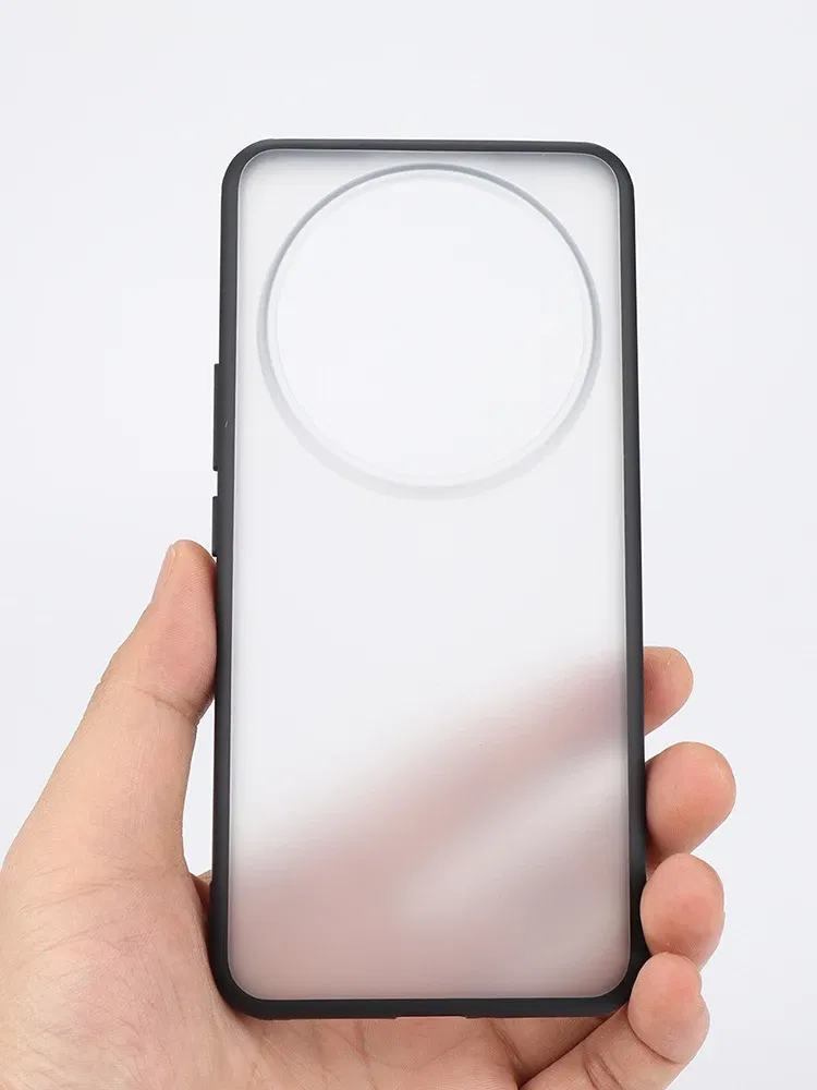 Color: Frosted Black, Material: ABS - Magnetic Case For Xiaomi 14 Ultra Shockproof Magsafe Wireless Charging Clear Phone Cover Tpu Magnetic Frosted Protective Cover
