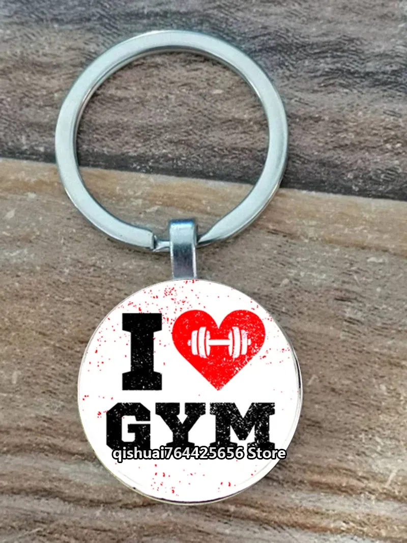 Color: Beige - Gym Keyring Keychain Suitable For Bodybuilding Athletes Heavy Men Boys Bodybuilding Sports Unisex Men Tactical Rock Keyring Keyc