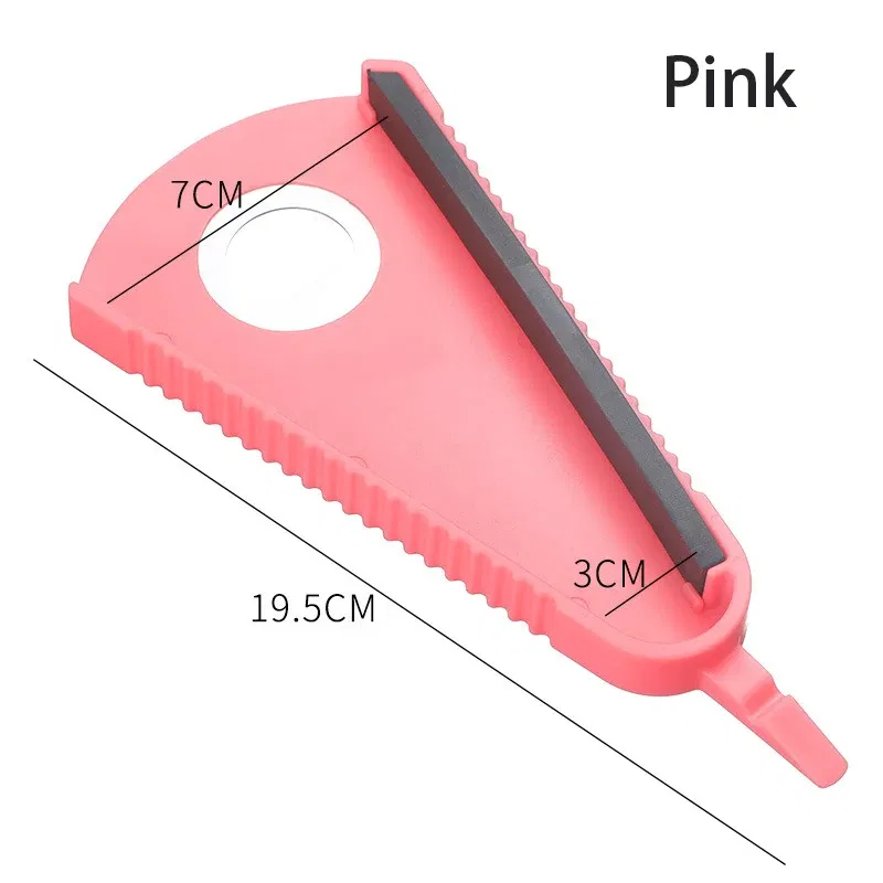 Color: Pink - Can Opener 5 In 1 Multi Function Jar Opener Twist Off Lid Quick Opening Cooking Everyday Use Bottle Opener Kitchen Accessories