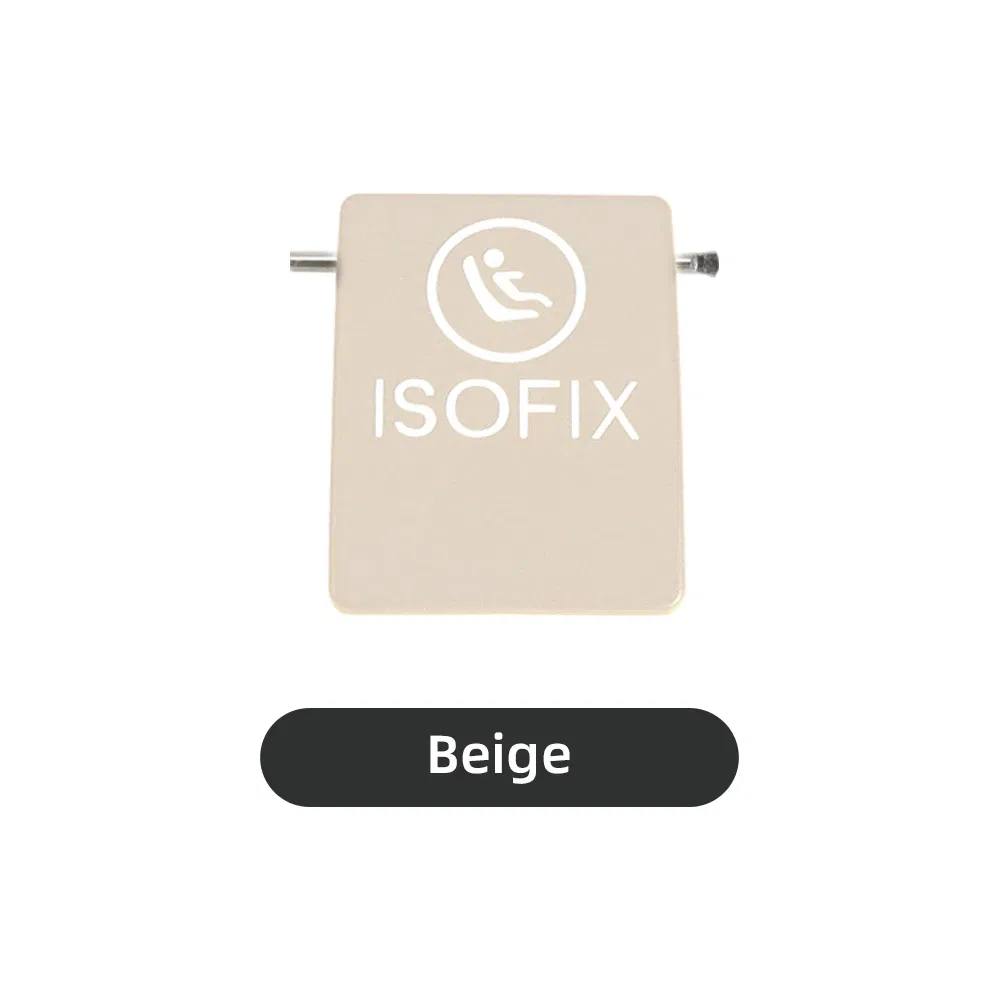 Color Name: WHITE - Car Seat ISOFIX Switch Cover Child Seat Restraint For Mercedes W205 W253 W238 C E GLC Class C200 C220 C300 GLC250 GLC300 E300