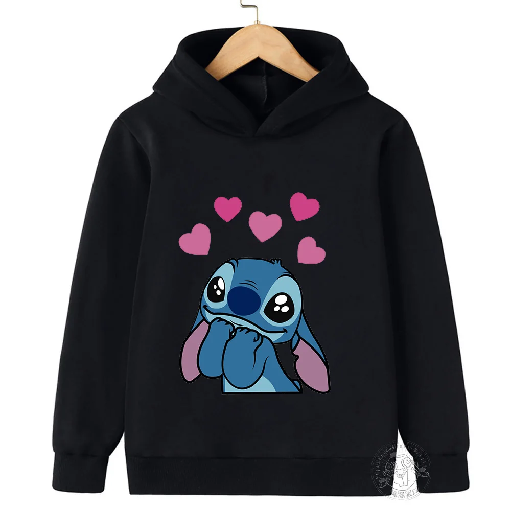 Color: green, Kid Size: 4 - Autumn and winter cute cartoon hoodie trend fashion children boys and girls eye-catching wear multi-size optional new products