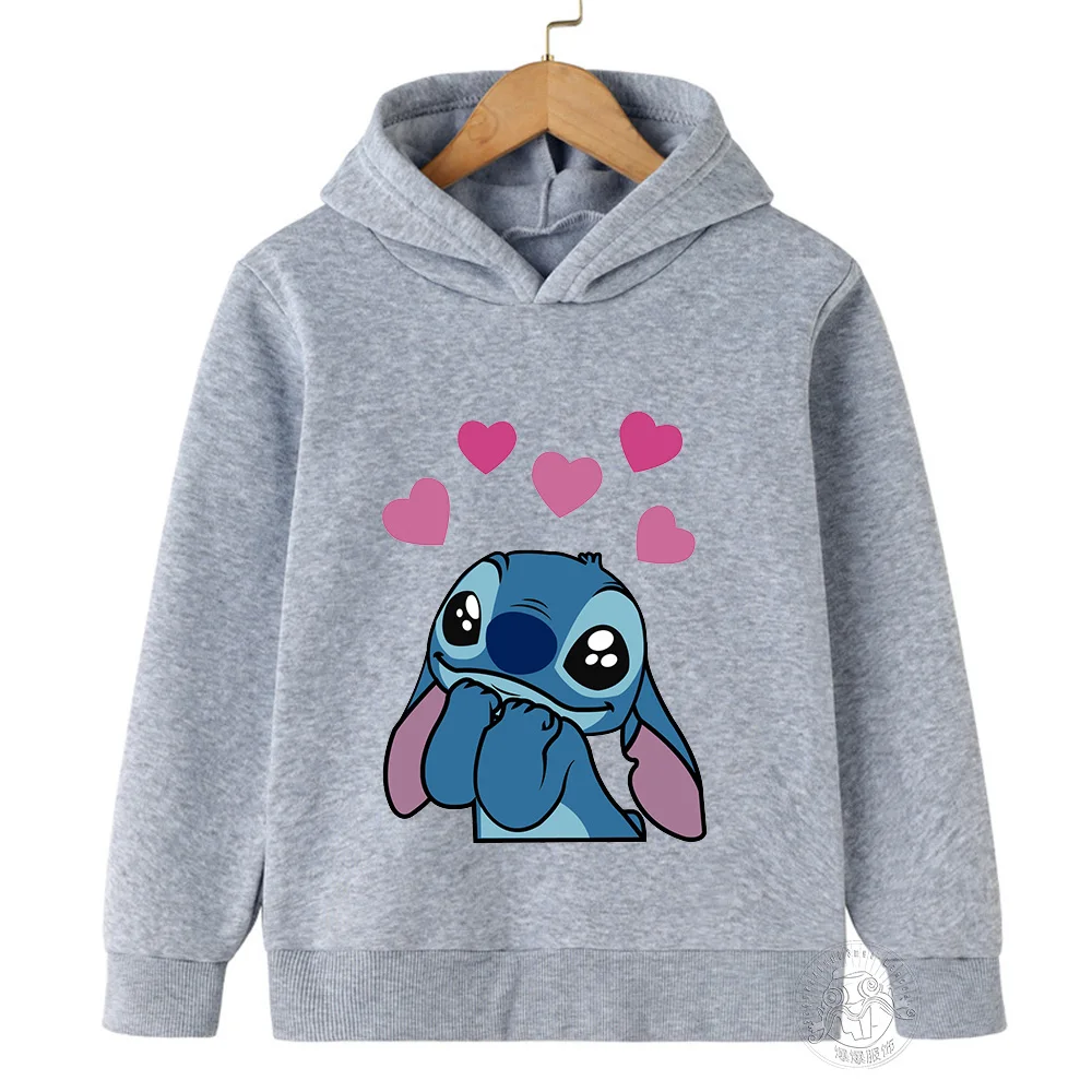Color: green, Kid Size: 4 - Autumn and winter cute cartoon hoodie trend fashion children boys and girls eye-catching wear multi-size optional new products
