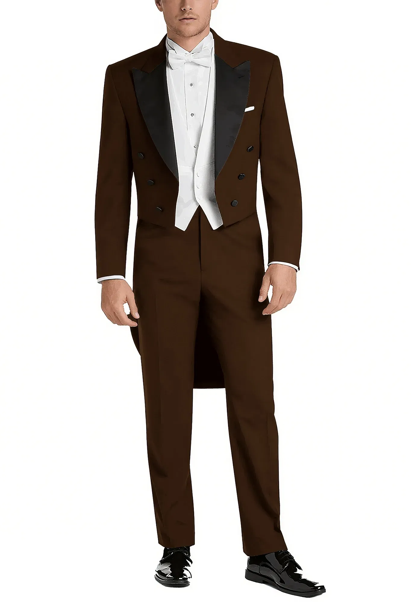 Color: Silver, Size: M - Italy Style Aristocratic Men Suit Three Pieces(Jacket+Pants+Vest) Hot-selling High-quality Double Breasted Male Clothing