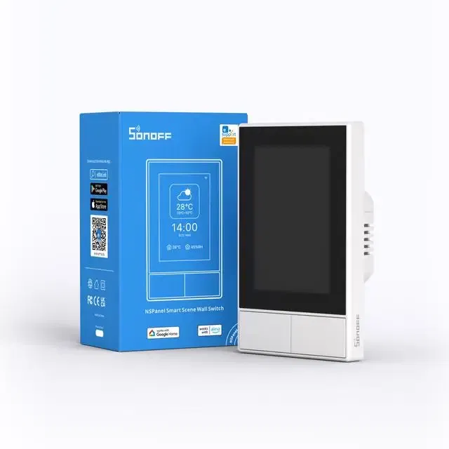 Color: PURPLE, Ships From: CHINA - New! NSPanel Pro Smart Home eWeLink Control Panel Smart Scene Wall Switch Home Automation Thermostat VIa Alexa Alice Google