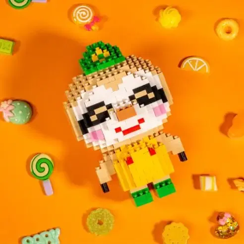 Color: Multicolor - New 28 Kinds Of Animals Crossing Building Blocks Raymond Model Anime Building Blocks Toys Children's Building Blocks Toy Gifts