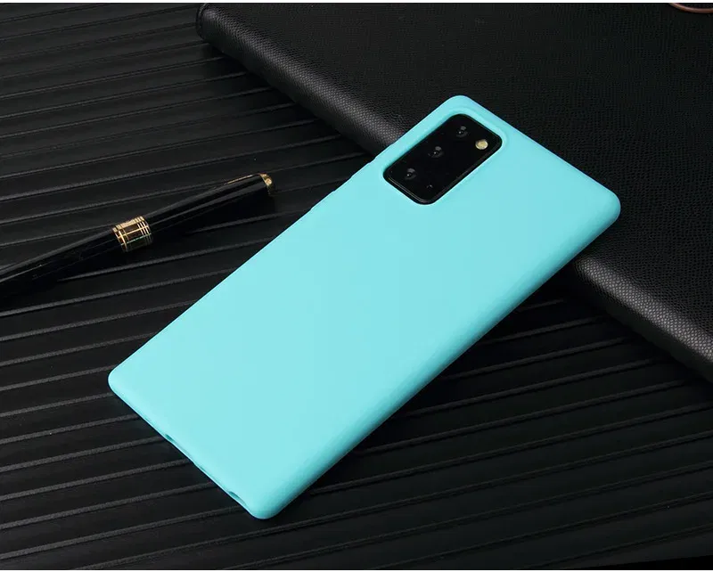 Color: Rose, Material: Wood - Matte Case For Samsung Galaxy A51 A71 S20 Ultra S10 Plus A01 A31 A81 A91 A10 A20 A30 A40 A50 A70 Solid Color Silicone Cover