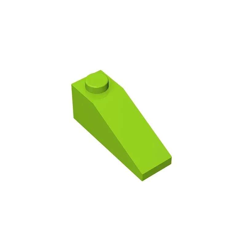 Color: green - Gobricks GDS-586 Slope 33 3 x 1 compatible with lego 4286 pieces of children's DIY Building Blocks Technical Educational