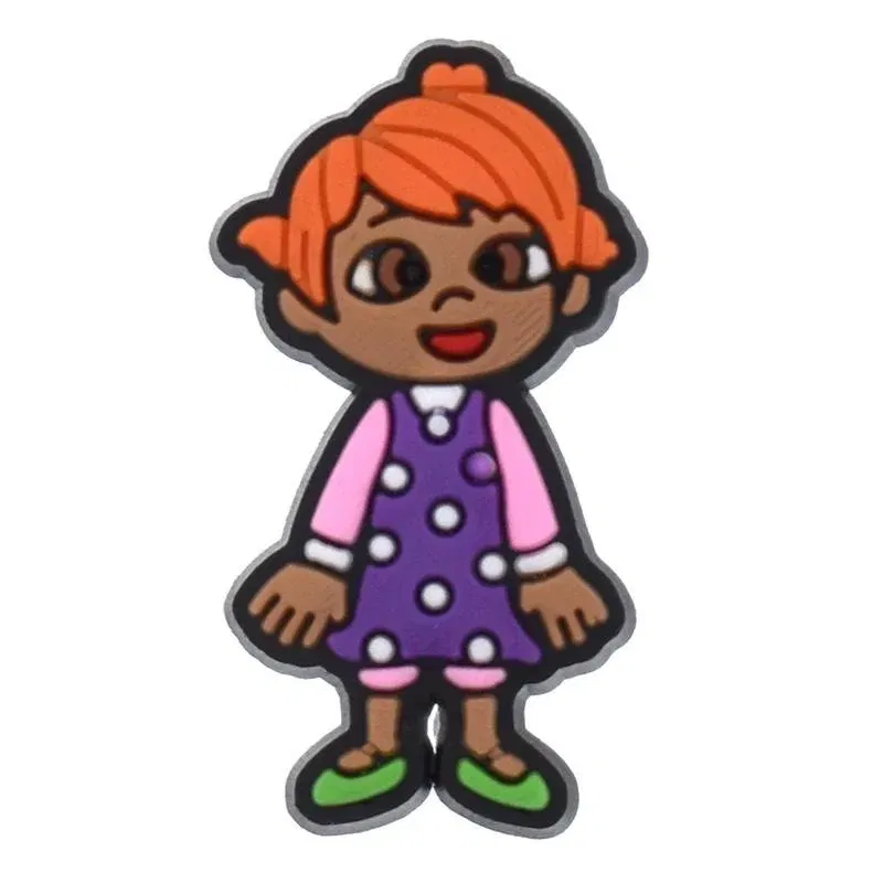 Color: Blue, Ships From: CHINA - Cute Word Shoe Charms Anti Club Rockin Croccin Heart Hella Hyphy Golden State Peace Sad Black Buckle Accessories