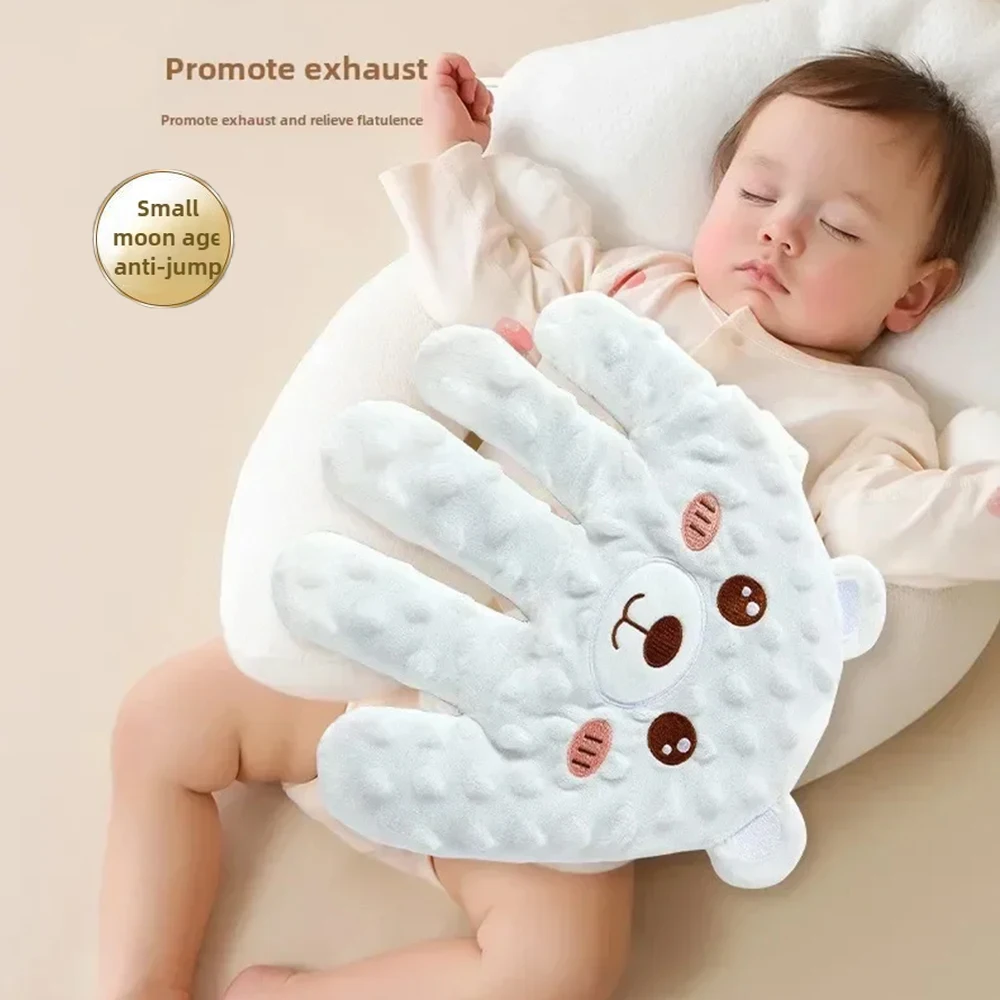 Color: Blue - Newborn Baby Sleep Aid Palm Pillow Baby Soothing Palm Baby Sleep Aid Baby Calming Sleep Remote Control Toddler Palm Pillow