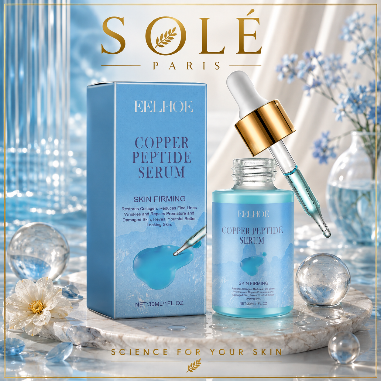 Eelhoe Copper Peptide Firming Serum