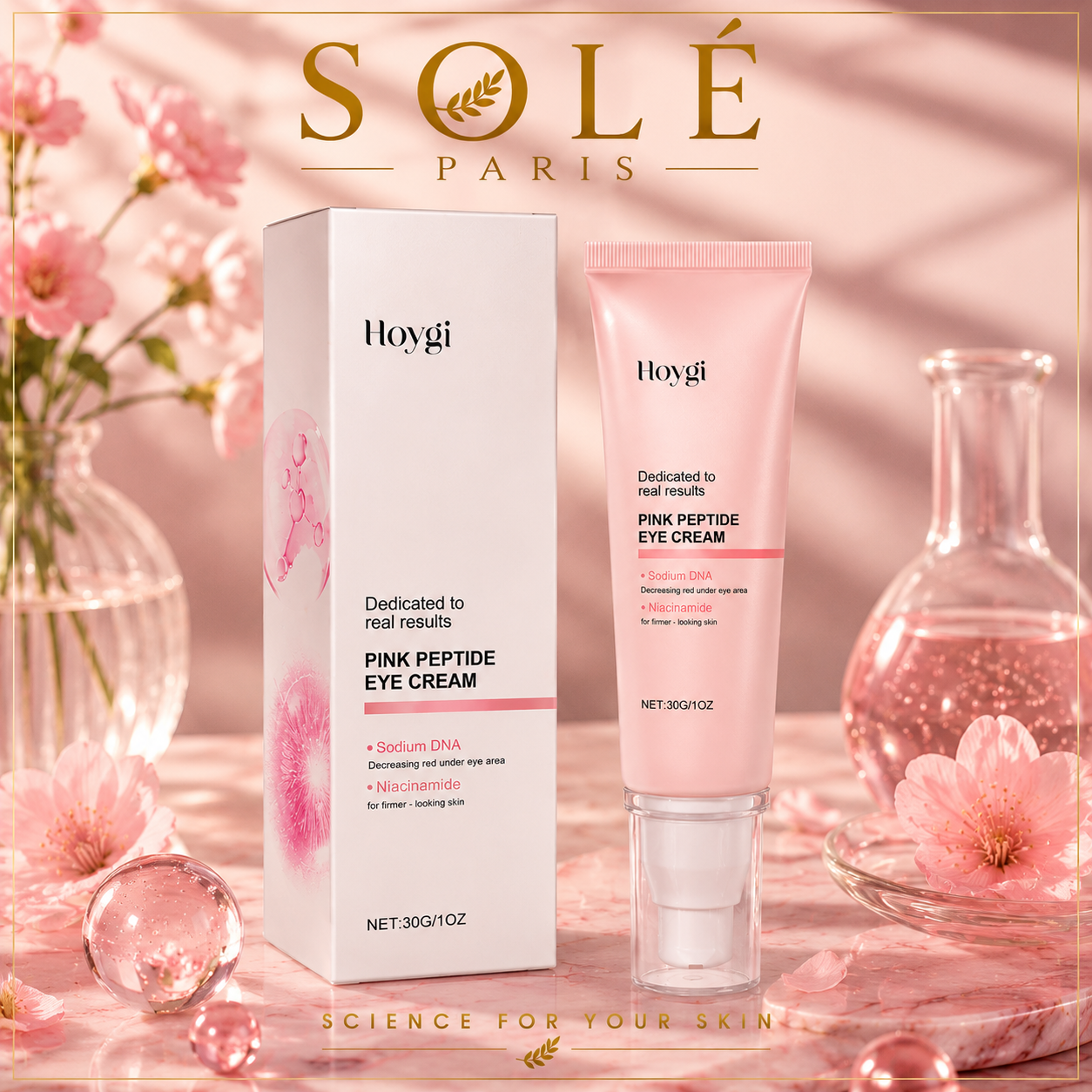 Hoygi Pink Peptide Eye Cream