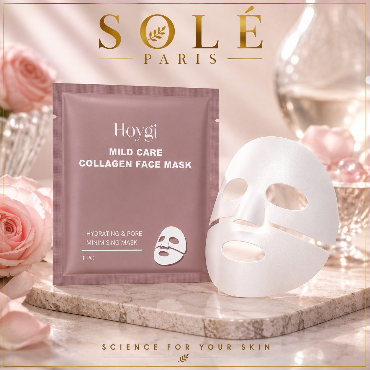 Hoygi Mild Care Collagen Hydrating Face Mask