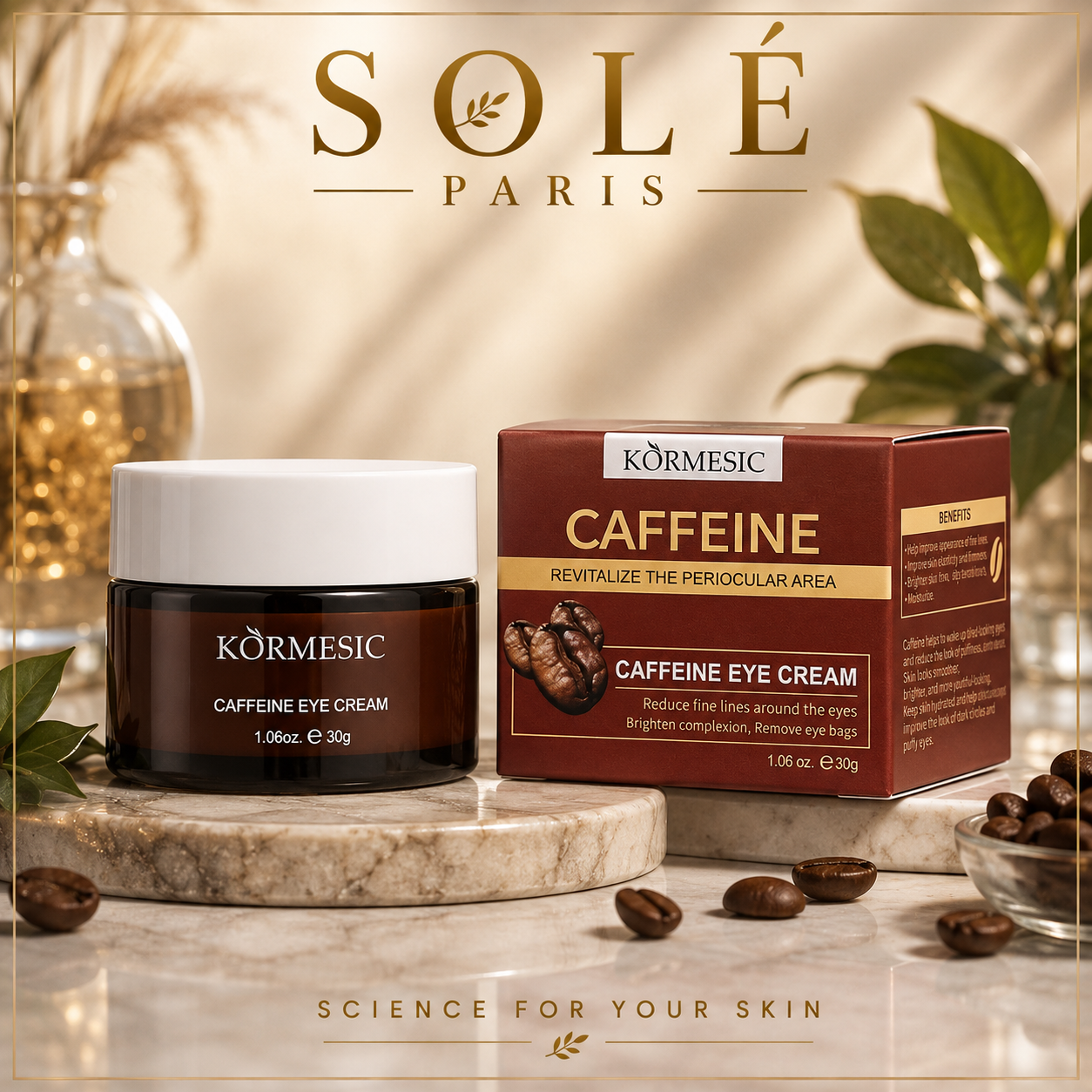 Kormesic Caffeine Eye Cream
