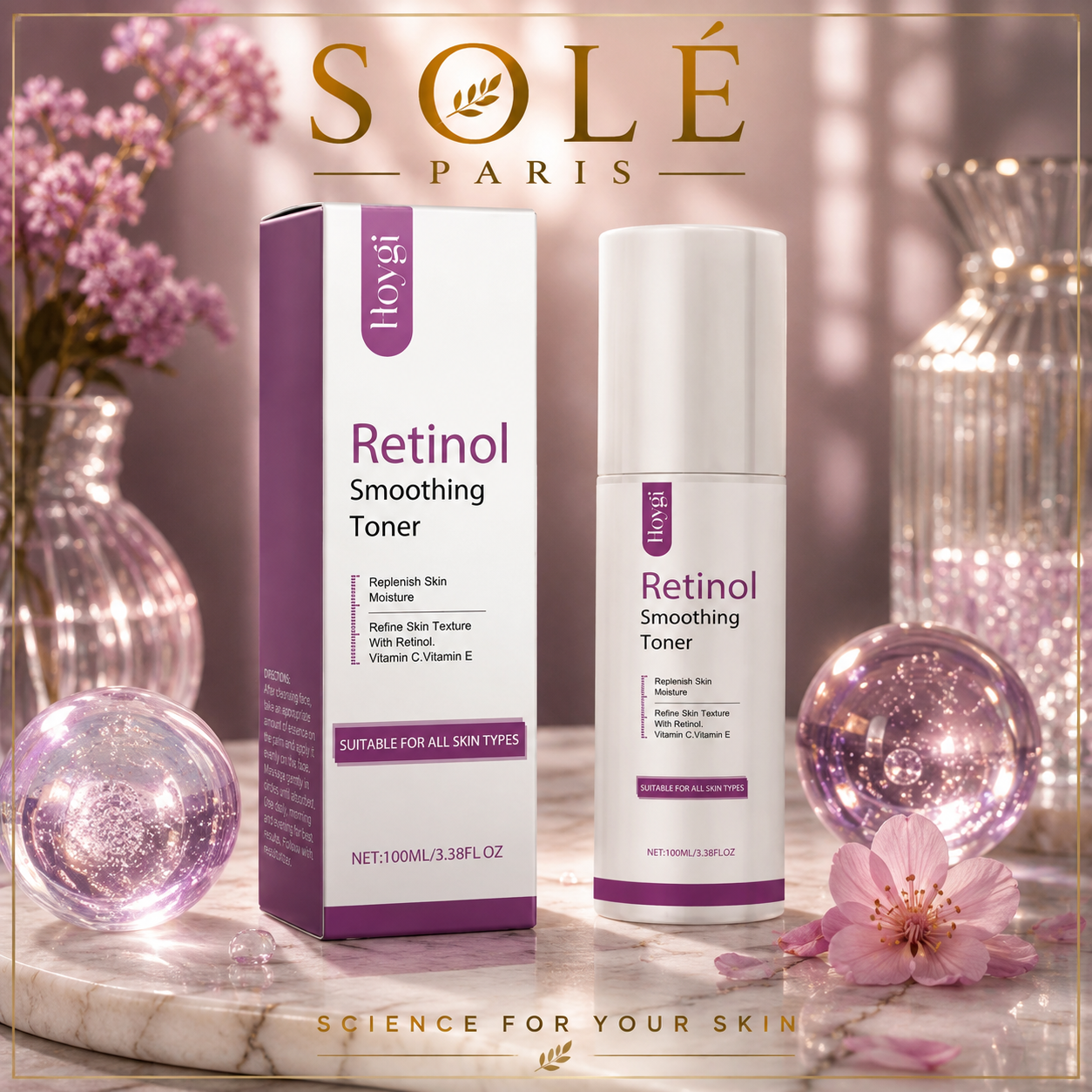 Hoygi Retinol Smoothing Toner