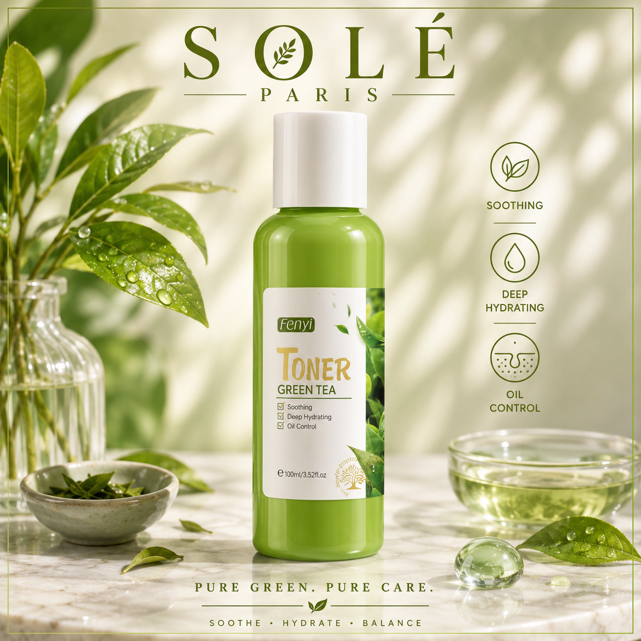 Fenyi Green Tea Hydrating Toner