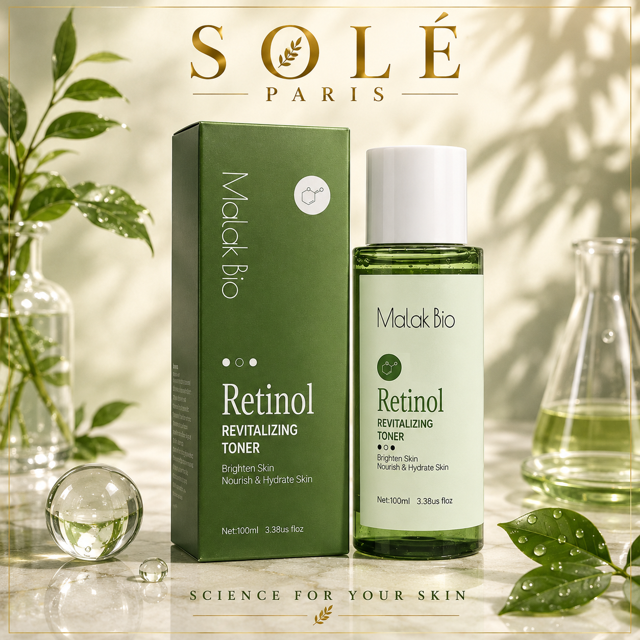 Malak Bio Retinol Revitalizing Toner