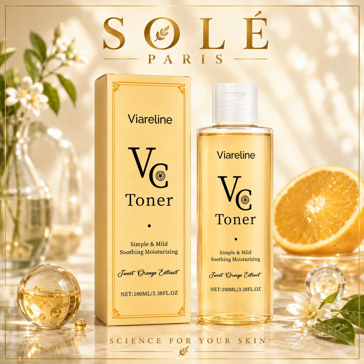 Viareline Vitamin C Sweet Orange Toner