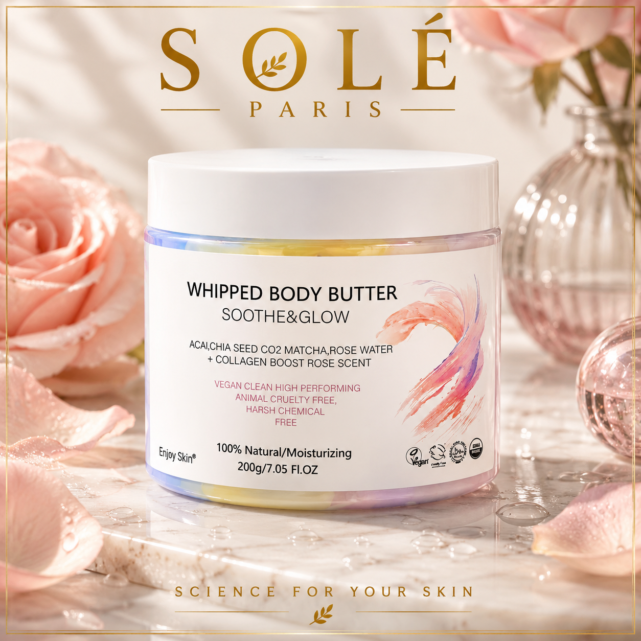 Whipped Body Butter Soothe & Glow