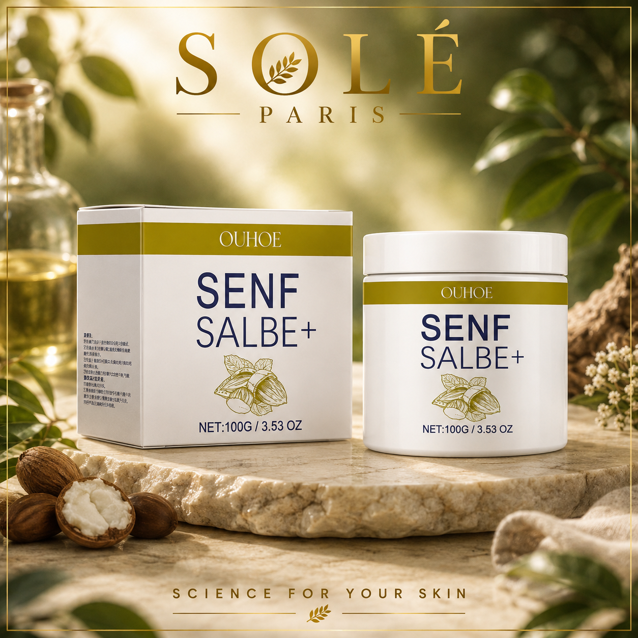 OUHOE Senf Salbe+ Skin Cream