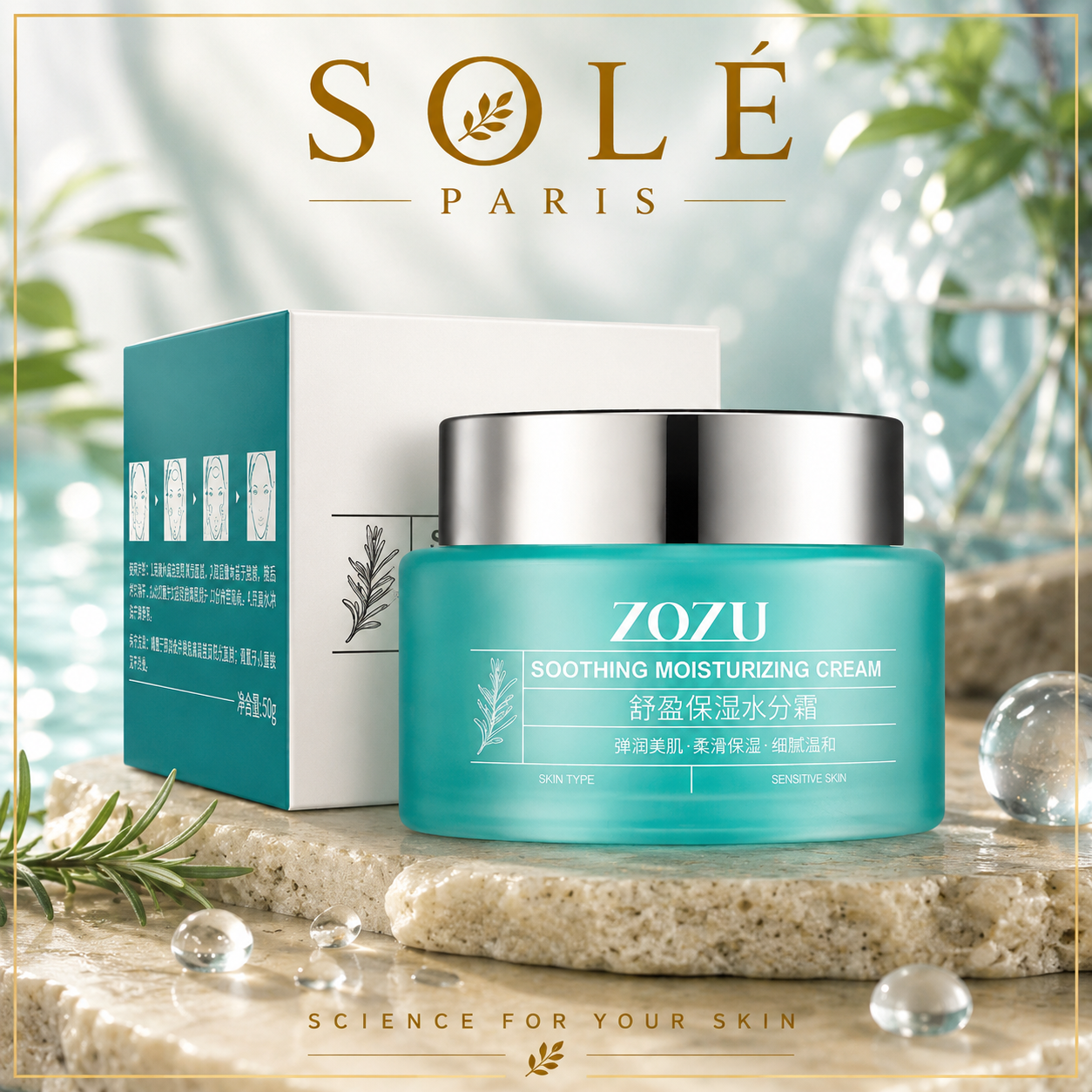 ZOZU Soothing Moisturizing Face Cream