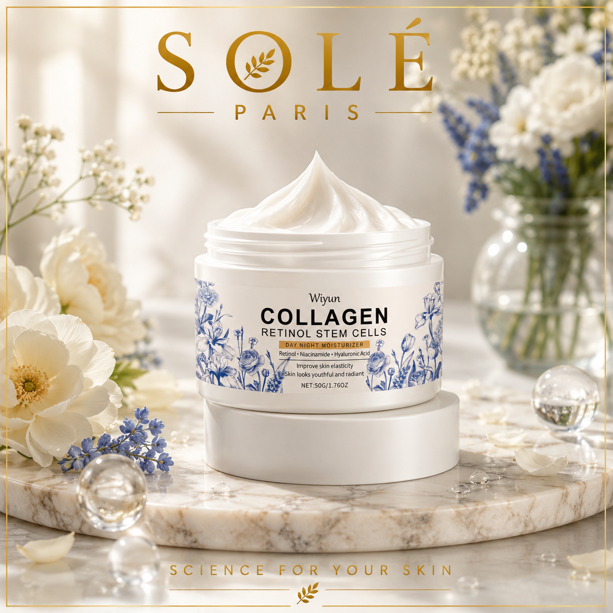 Wiyun Collagen Retinol Stem Cells Face Moisturizer