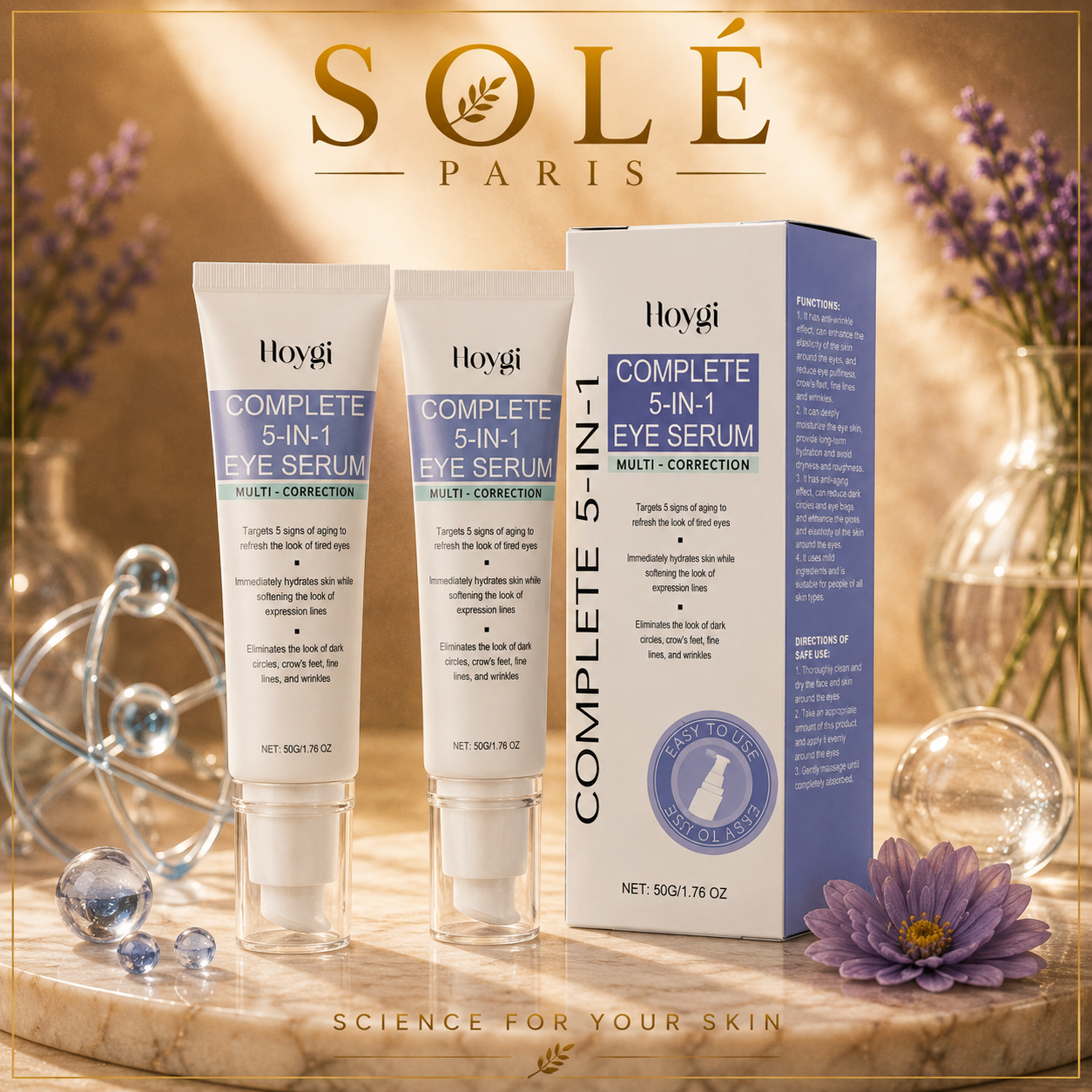 Hoygi Complete 5-in-1 Multi-Correction Eye Serum