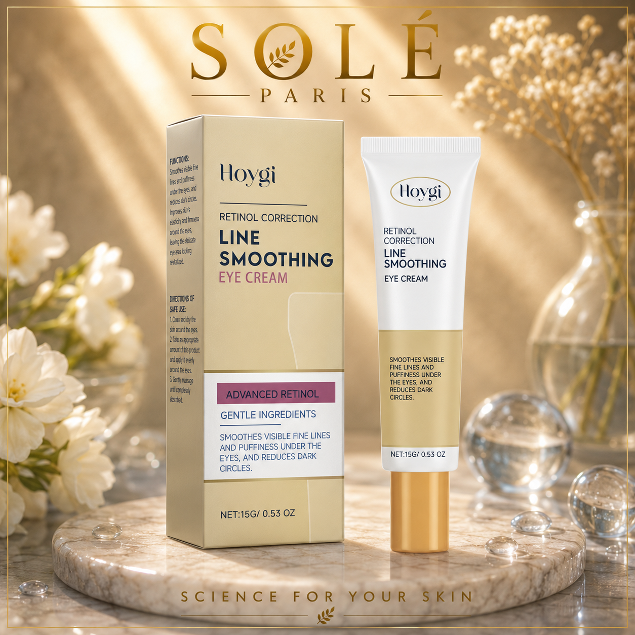 Hoygi Retinol Line Smoothing Eye Cream