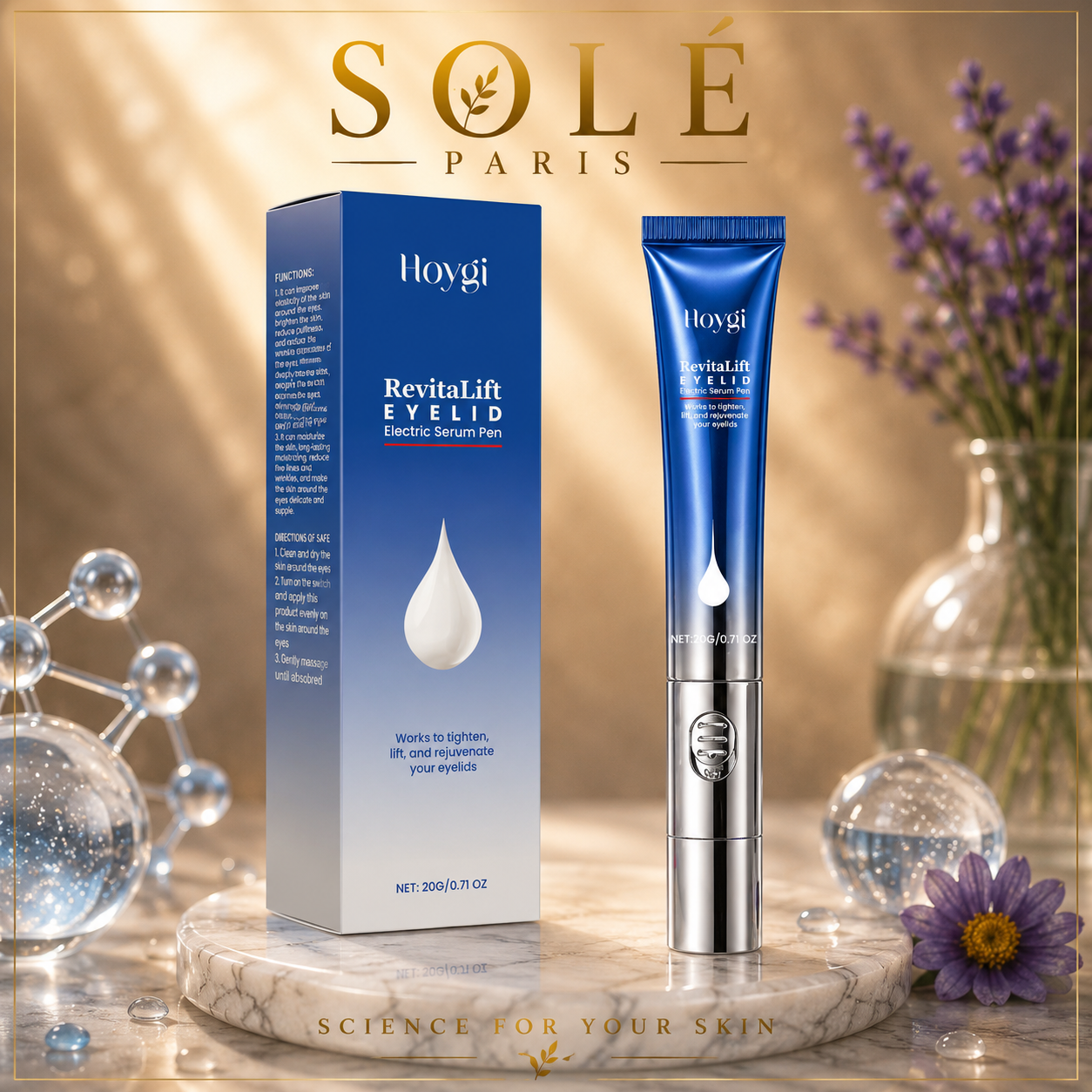 Hoygi RevitaLift Eyelid Electric Serum Pen