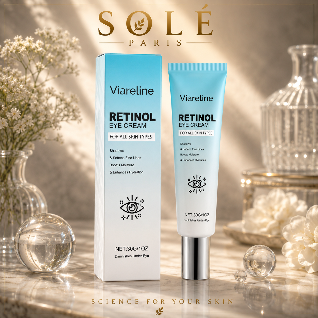 Viareline Retinol Hydrating Eye Cream